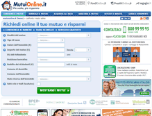 Tablet Screenshot of mutuionline.it